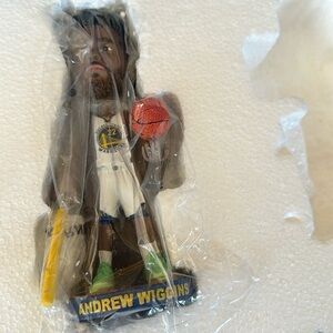 Warriors bobble head - Andrew Wiggins ready to play